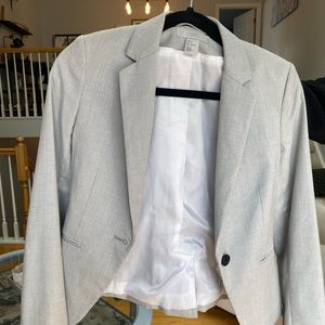 H&M Light Gray Blazer